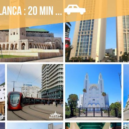 Airport Apartment Suite Casablanca Free Wifi Modern Confort Calme Derroua 外观 照片